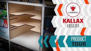 Laserox Kallax Insert Product Tour