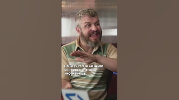 What is steganography?