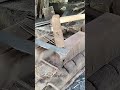 Formation of Parang Layang #traditionalblacksmith #cuttingiron #medievalblacksmith