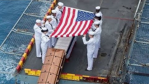  “The Final Journey at Sea – A Heartbreaking U.S. Navy Farewell Ceremony”