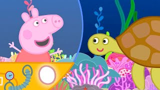 Peppa Pig Explores the Underwater World in a Submarine   Adventures With Peppa Pig