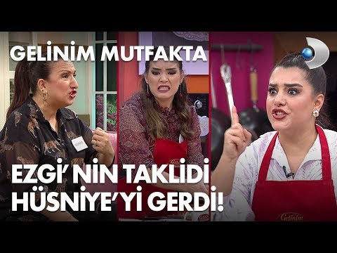 Ezgi'nin taklidi Hüsniye Hanımı gerdi! Gelinim Mutfakta 479. Bölüm