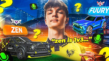 ZEN CARRYING A GC1 IN TOP 100 RANKED 2V2?!