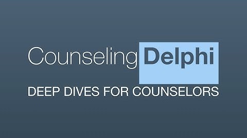Counseling Delphi - Psychedelics and Counseling