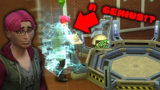 My Sim Is A Secret Genius??? Sims 4 Ep. 1