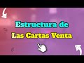 Estructura de Las Cartas Venta