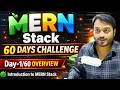 Day-1/60 Mern Stack Overview || What is Mern Stack || Mern Stack Tutorial For Beginner in Hindi