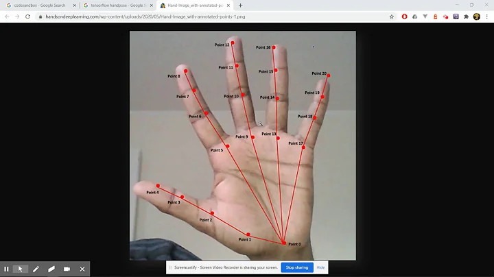 Getting started with hand tracking in JavaScript.