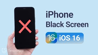 how to fix iphone stuck on black screen ios 16/17? 3 ways to save its life