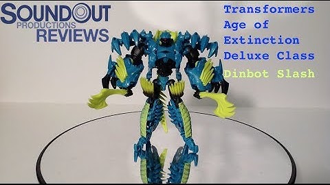 Soundout Review - Transformers Age of Extinction Deluxe Class - Dinbot Slash