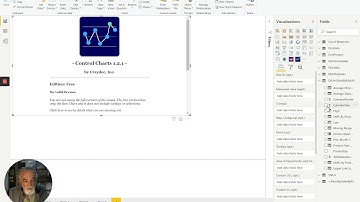 Power BI: Inserting the License Key for a Craydec Control Chart Visual