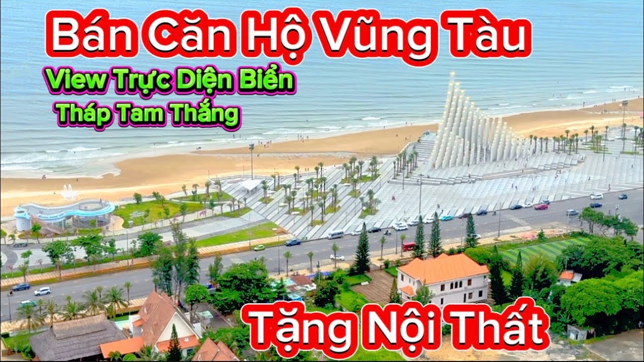 950 .Bán Căn Hộ Vũng Tàu Tặng Nội Thất View Trực Diện Biển 