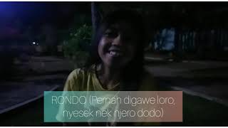 Story wa jaman now. RONDO