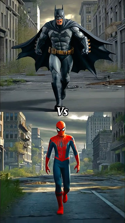 Batman Vs Marvel Characters ! 😱🤯❕ (Spider man, Iron Man, Thor, Thanos, Hulk)