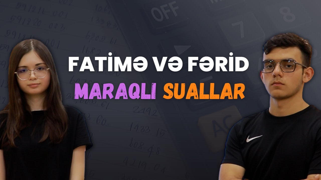 ✅️❗️👉Blok Qızıl qaydalar Maraqlı suallar Fatimə və Fəridin təqdimatında