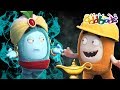 ODDBODS NEW EPISODES - Genie And The Magical Lamp Funny Cartoon