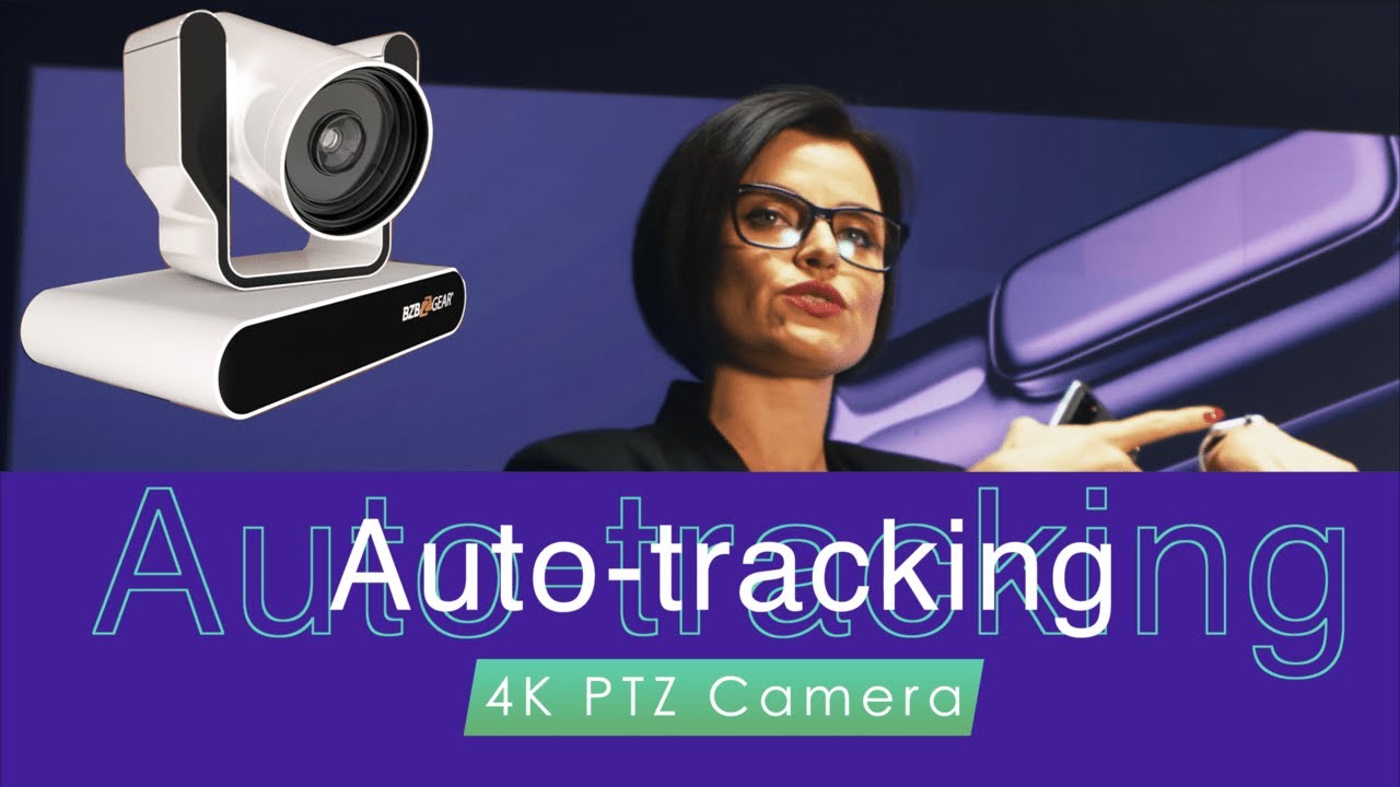 Unique Auto-Tracking 4K PTZ Camera Captivates at IBC 2022 - BZBGEAR ADAMO