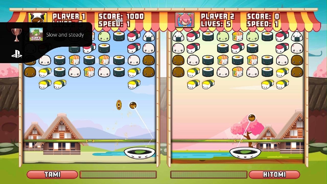 Sushi Break: Head to Head ~ Slow and steady Trophy