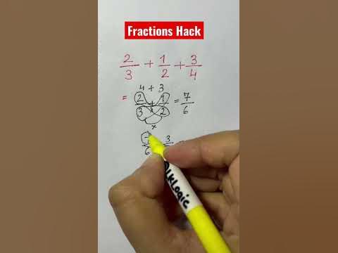 Fractions Hack - YouTube