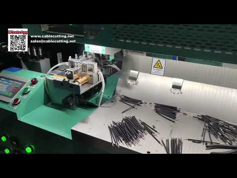 High Speed Hot Wire Stripping & Cutting Machine  Thermal Cable Processing Tool