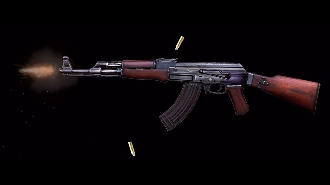 AK 47 (30 ROUND) FULLY AUTOMATIC MACHINE GUN GUNSHOT SOUND EFFECT YouTube