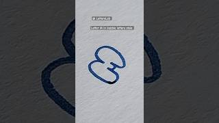 Learn art of drawing bubble letters # letter M #shorts #calligraphy #handwritingstyles #trending