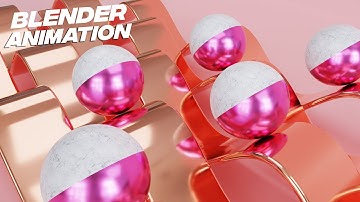 Blender Physics Tutorial - Rigid Body Simulations ( Easy Blender Loop Animation )