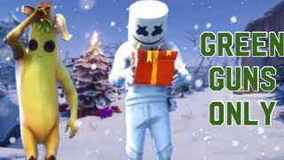 The *Green Gun Only Challenge* With DST Music!
