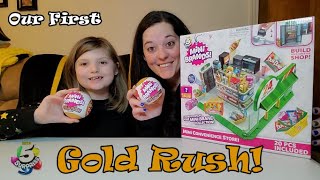 Mini Brands Convenience Store Unboxing!! Zuru 5 Surprise Mini Brands Gold Rush Opening!!