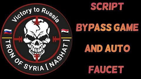 best website script bypass game and auto faucet 💥