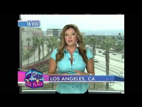 Erika Garza - El Gordo y La Flaca 10/5/10 Larry Hernandez, Los Tucanes de Tijuana
