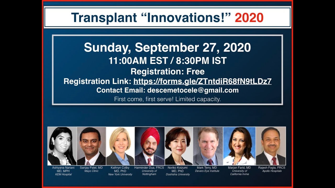 Transplant "Innovations!" 2020 with "Inner Sight!" Relaxation by Dada J  P  Vaswani