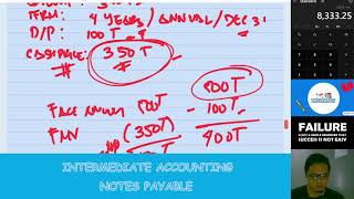 INTERMEDIATE ACCOUNTING | NOTES PAYABLE PART 2