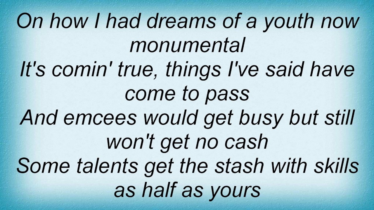 Afu-ra - Whirlwind Thru Cities Lyrics