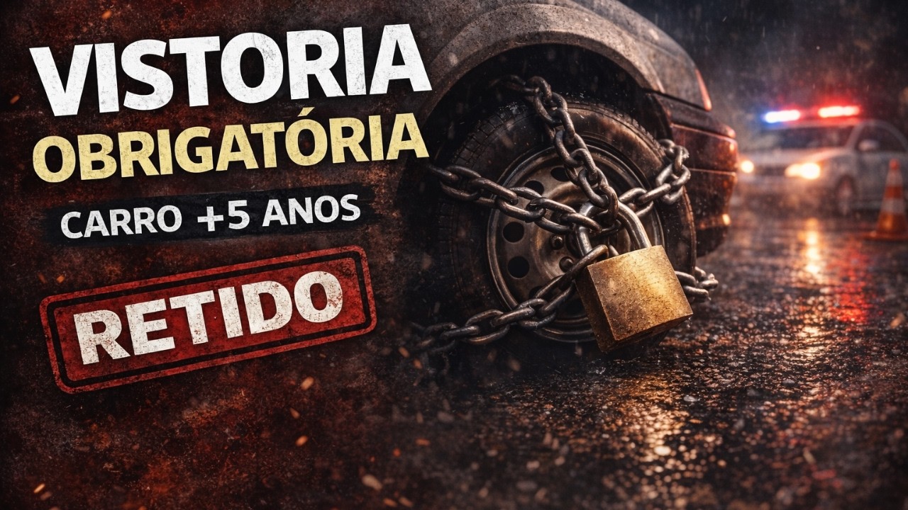 Carro com mais de 5 anos: entenda a vistoria periódica do PL 3507/2025