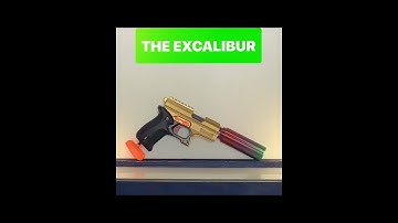 Modified Nerf Rival Blasters!  The Excalibur, XF-SDS, The Gremlin, and MORE!  #shorts #nerfmod