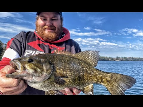 Spring Fishing Northern Wisconsin BIG Smallmouth