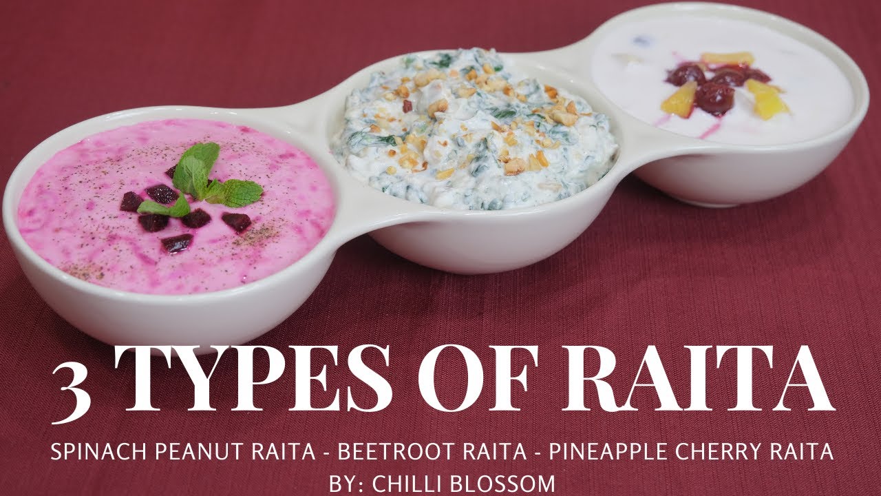 Crunchy carrot peanut raita