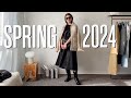 Spring 2024 outfit ideas  transitional weather looks feat cos wconcept acne studios margiela