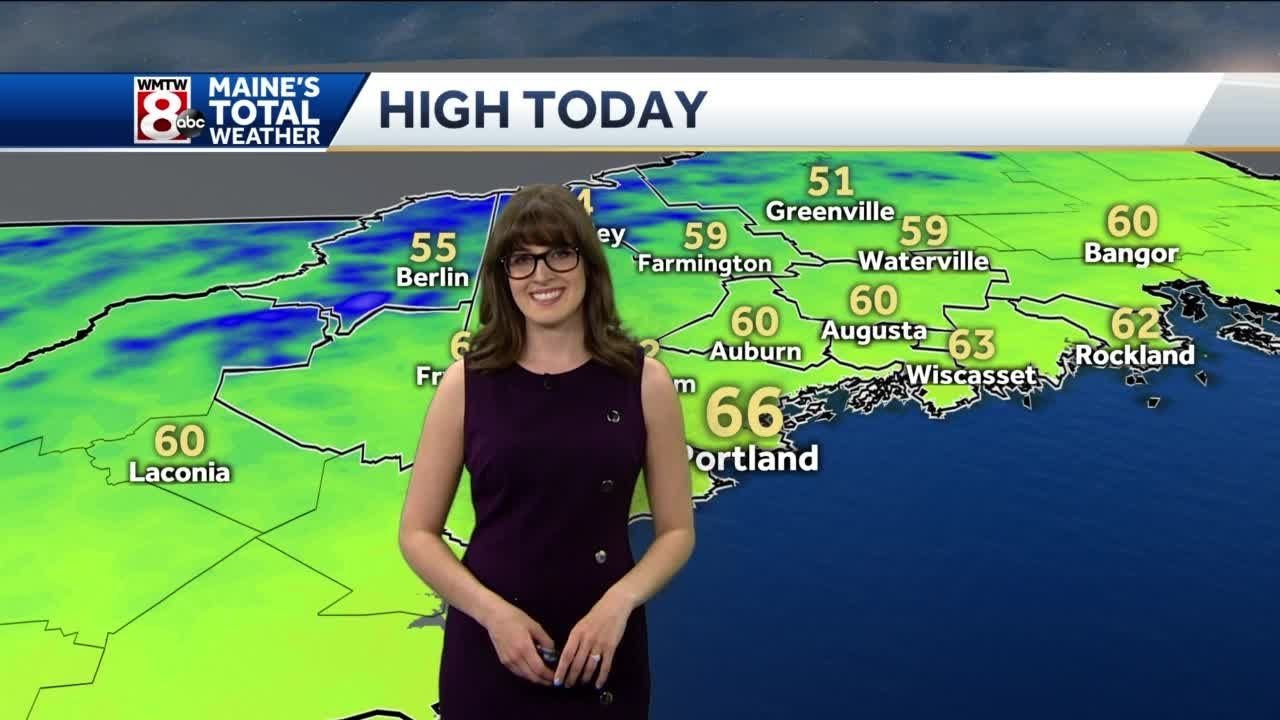 Sunny but cooler today with a chilly night ahead - YouTube