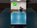 The Ultimate Deceptive Short Chop🏓 #tabletennis #pingpong #卓球
