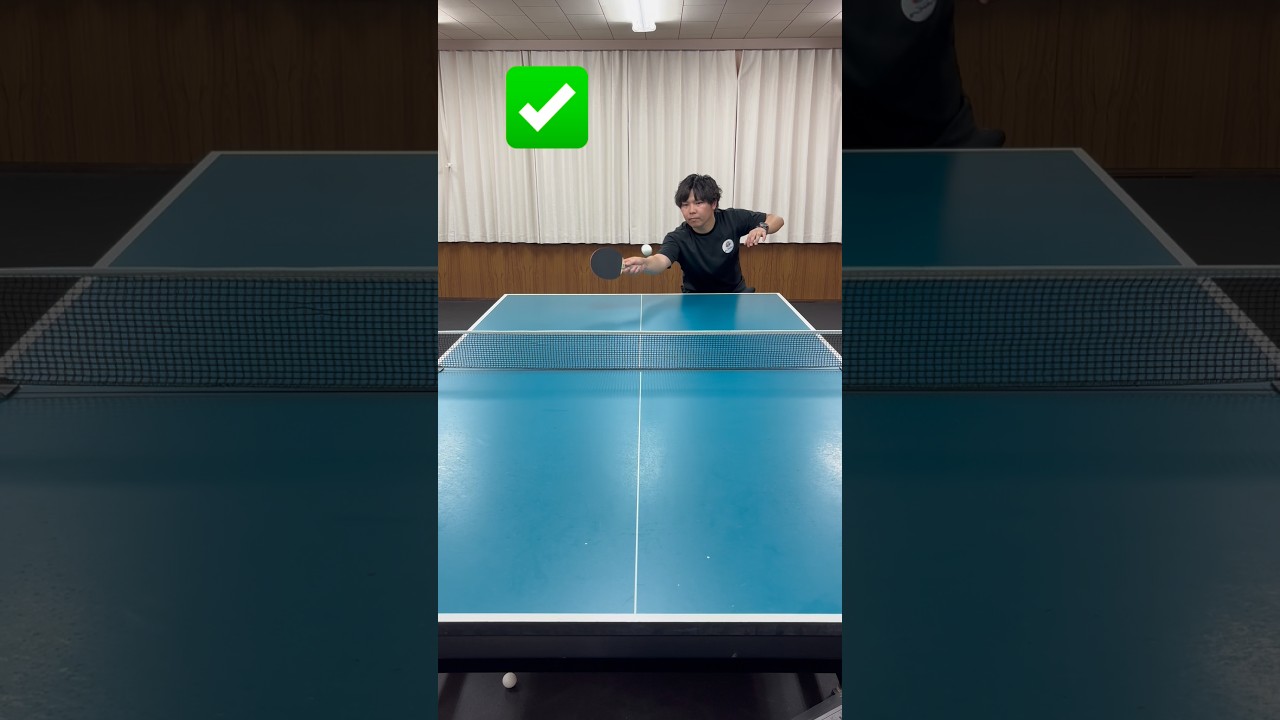 The Ultimate Deceptive Short Chop🏓 #tabletennis #pingpong #卓球