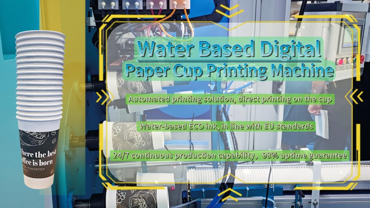 The New Digital Paper Cup Printer In 2025 Will Help You Start Your Cup Business Immediately.
