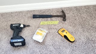 DIY Fix Floor Sqeaks WITHOUT Pulling Up Carpet Or Special Tools