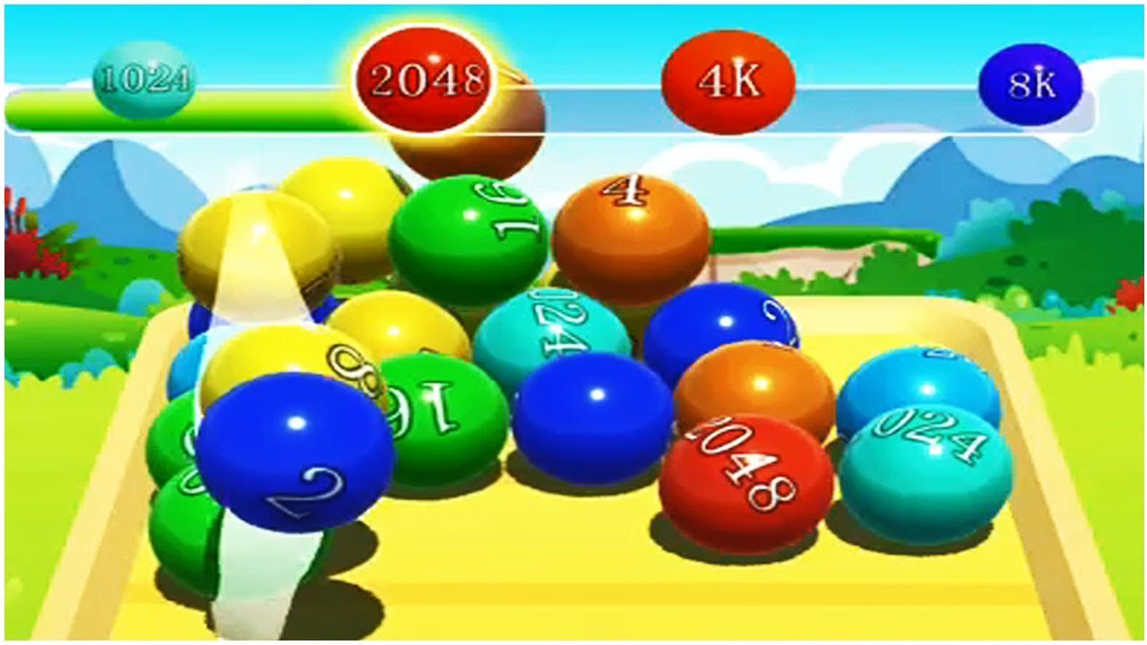 Lucky Chain Balls 2048 - Gameplay Walkthrough - Part 2