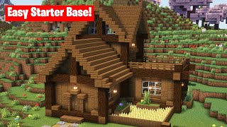 Easy Minecraft House Tutorial!