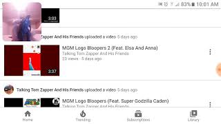 Godzilla Reacts Mgm Bloopers 2 Ft. Anna & Elsa