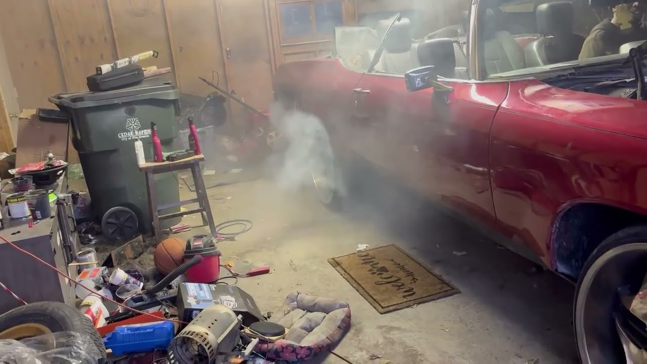 71 oldsmobile delta 88 first start LS swap 6.0