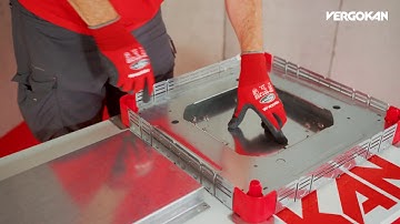 Vergokan Academy (EN): how do you install floor trunking and a floor box?