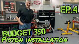 BUDGET 350 Chevy DIY How to install Pistons and Rings in your SBC